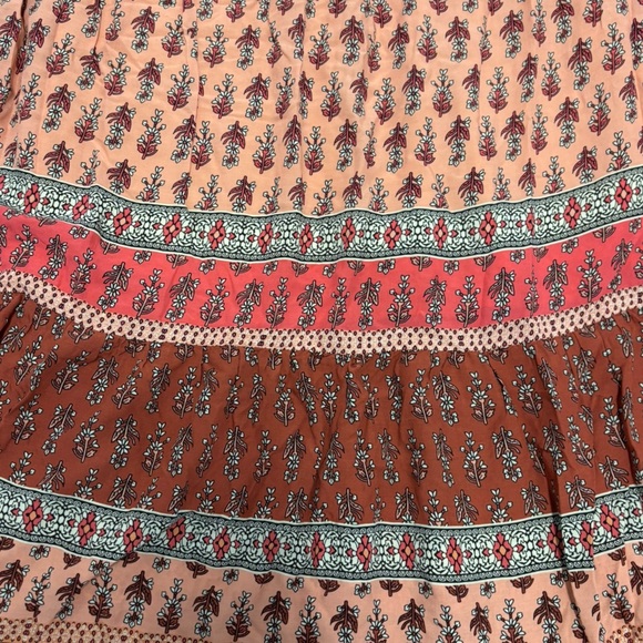 Knox Rose Pink and Yellow Patterned Maxi Dress - Picture 6 of 14